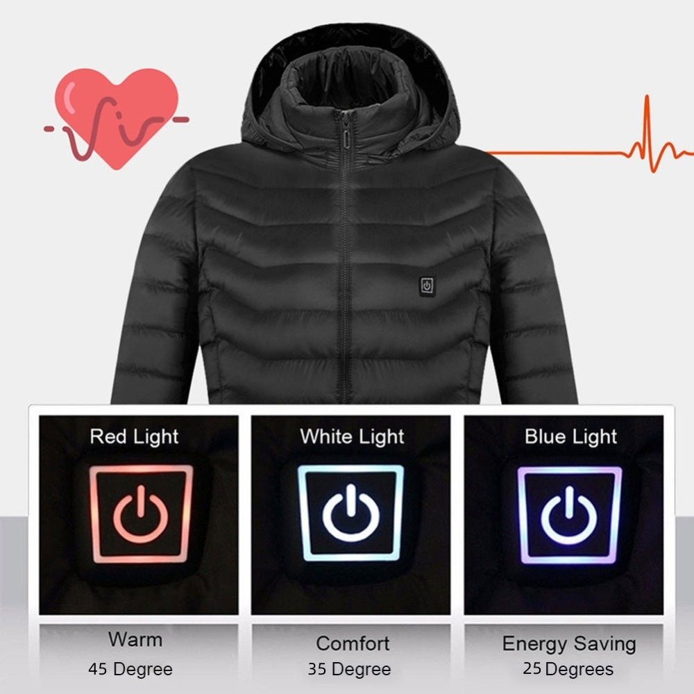 Heated USB Electric Jacket For Winter