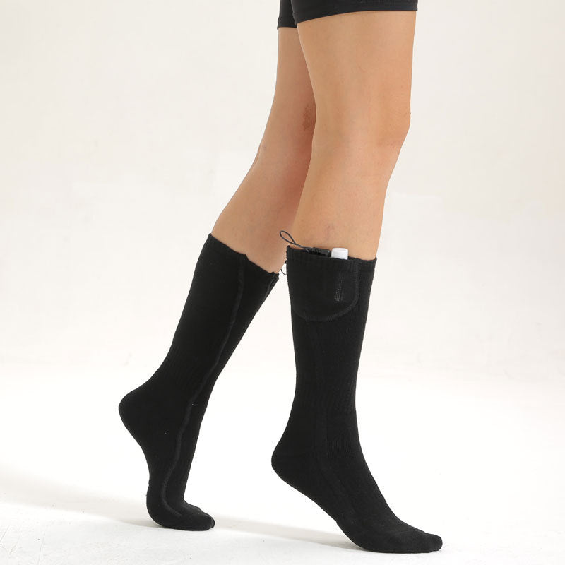 Heated washable socks