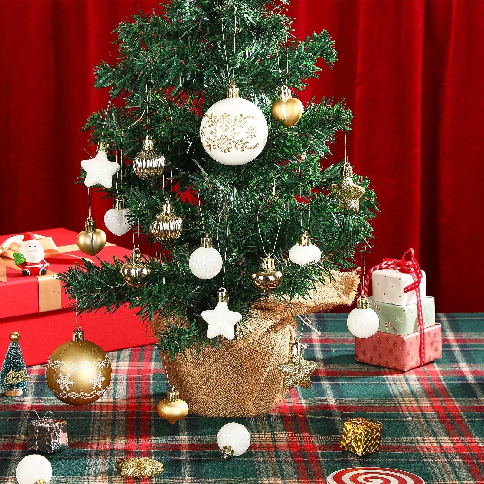 52PCS Nordic Christmas Ornaments