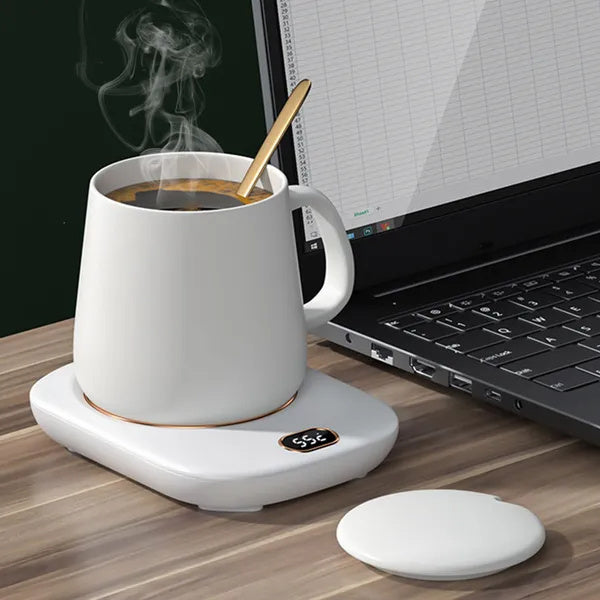 Electric Coffee Mug Warmer For Desk 3 Temperature Setting