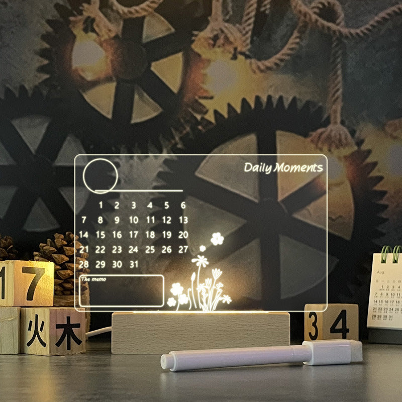 Creative LED Message Board with Pen