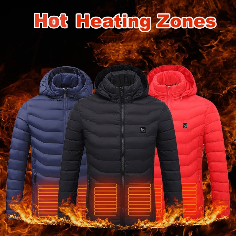 Heated USB Electric Jacket For Winter