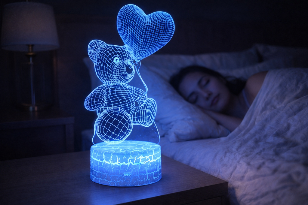 LoveGlow 3D LED Night Light