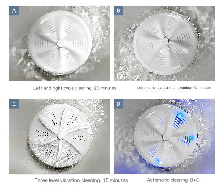 Mini Portable Travel Washing Machine