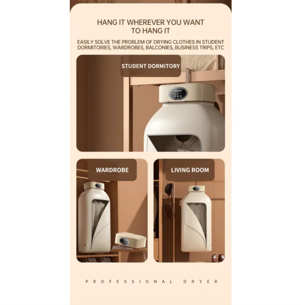 Portable Foldable Clothes Dryer