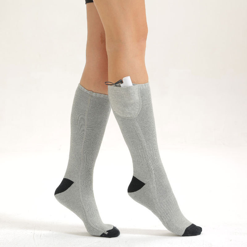 Heated washable socks