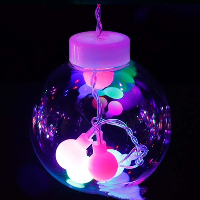 Starry Wish Orb Curtain Lights
