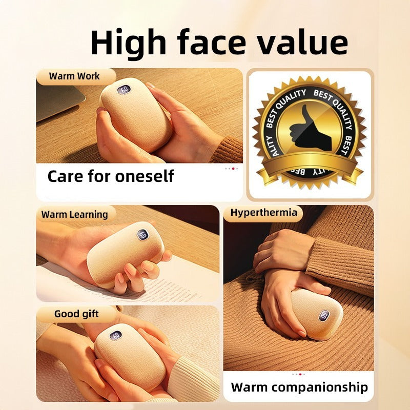 Double sided Wool Hand Warmers, Both Indoors And Outdoors