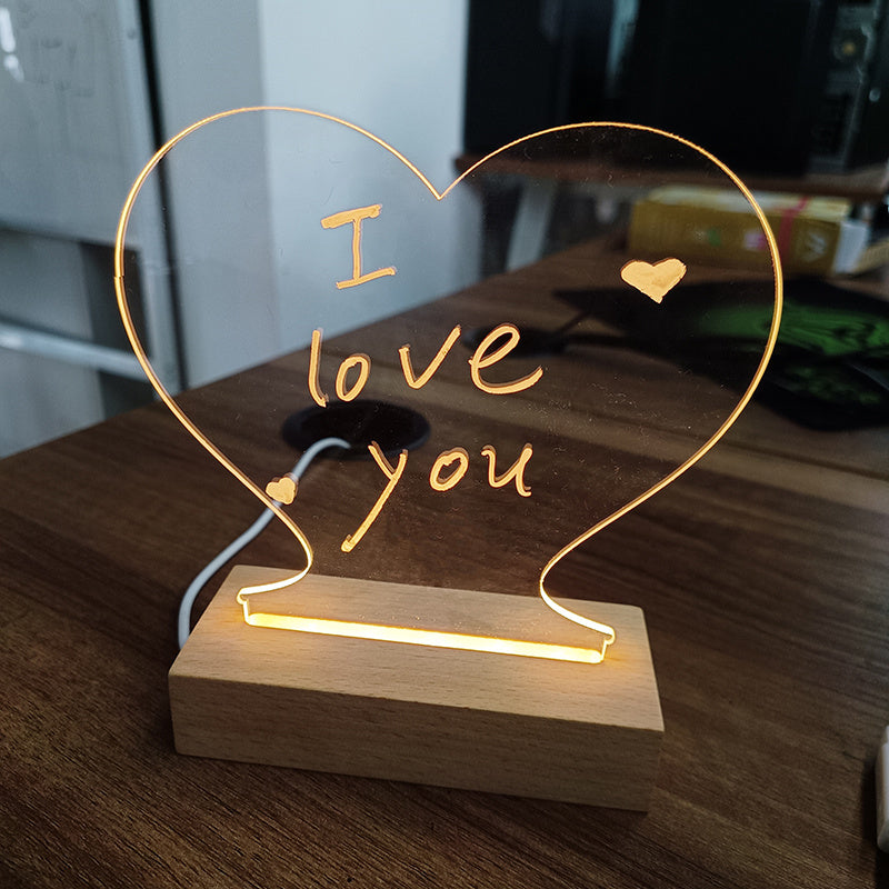 Creative LED Message Board with Pen