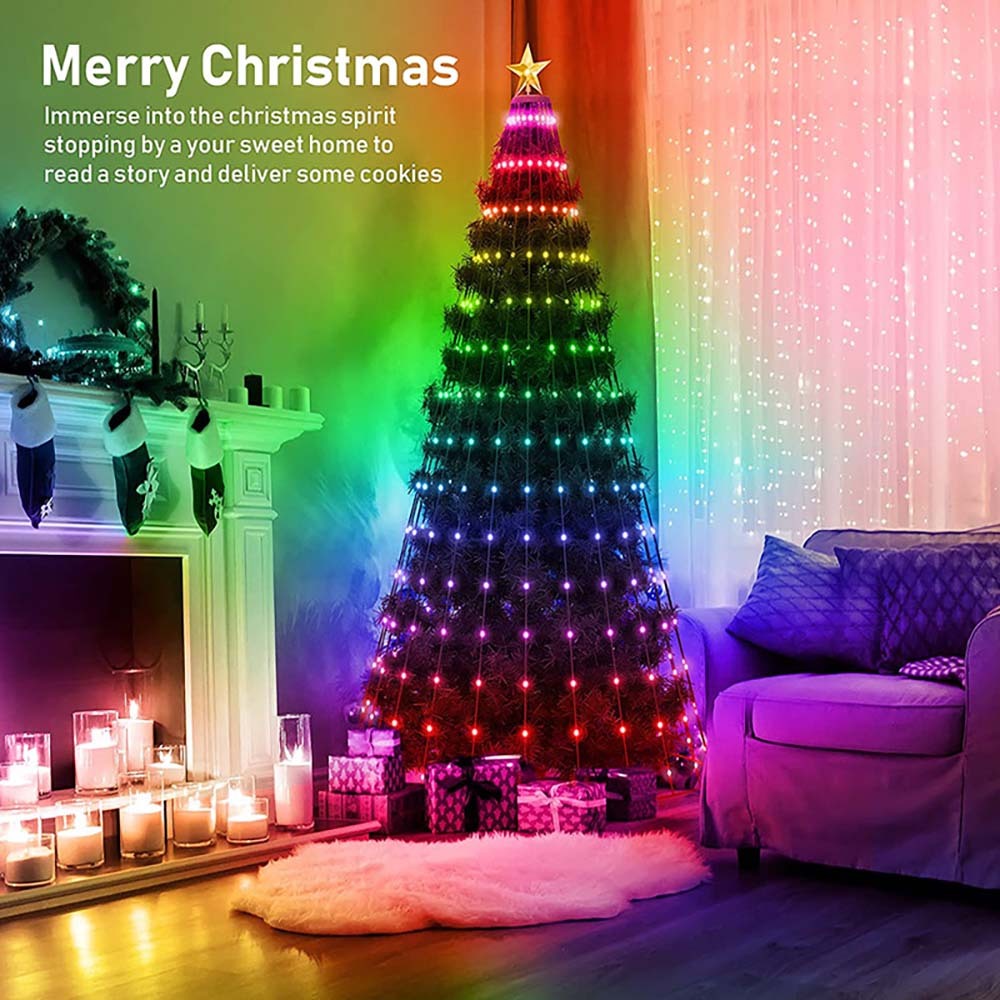 400 LED Smart Tree Lights with Music Sync