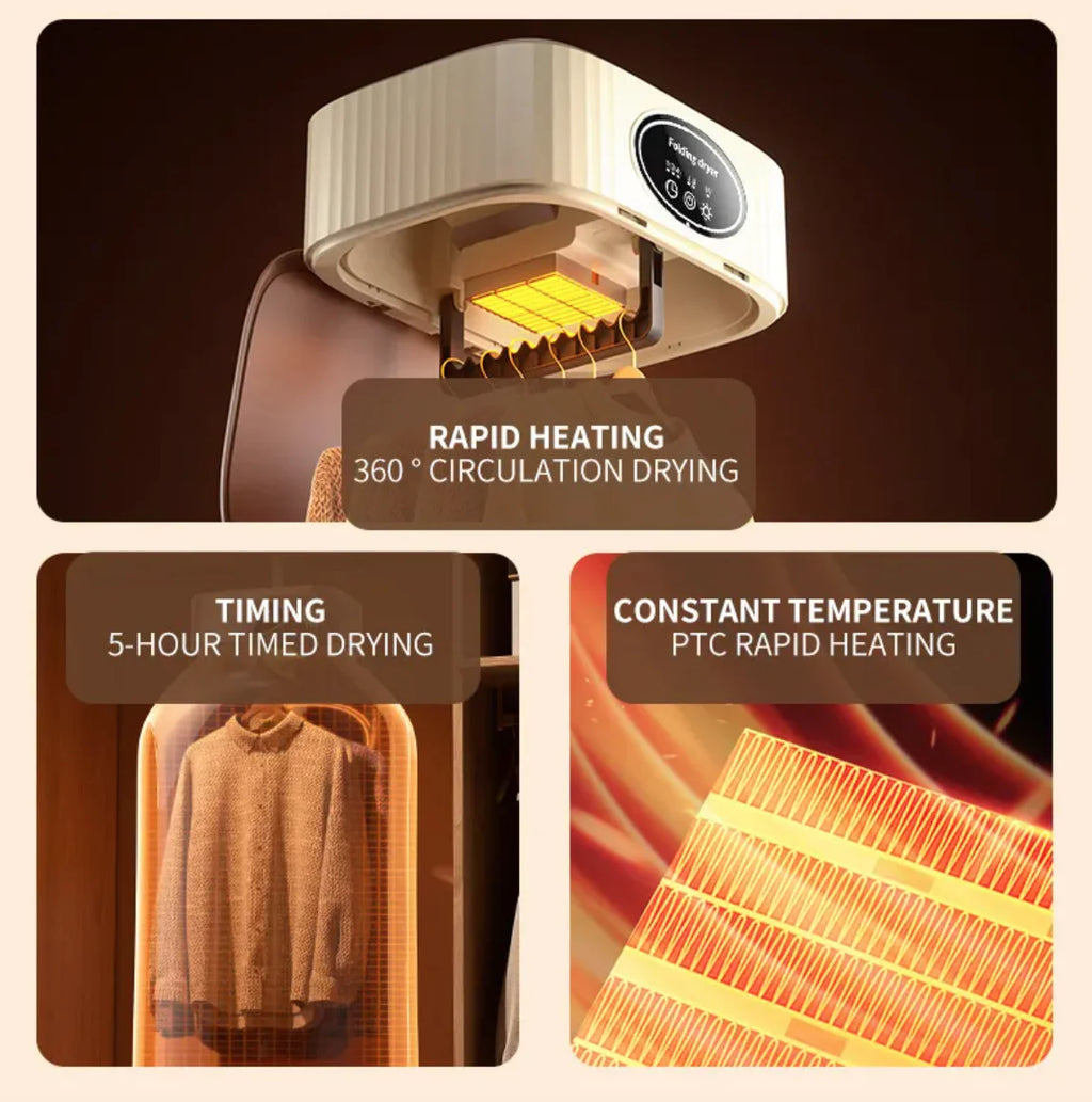 Portable Foldable Clothes Dryer